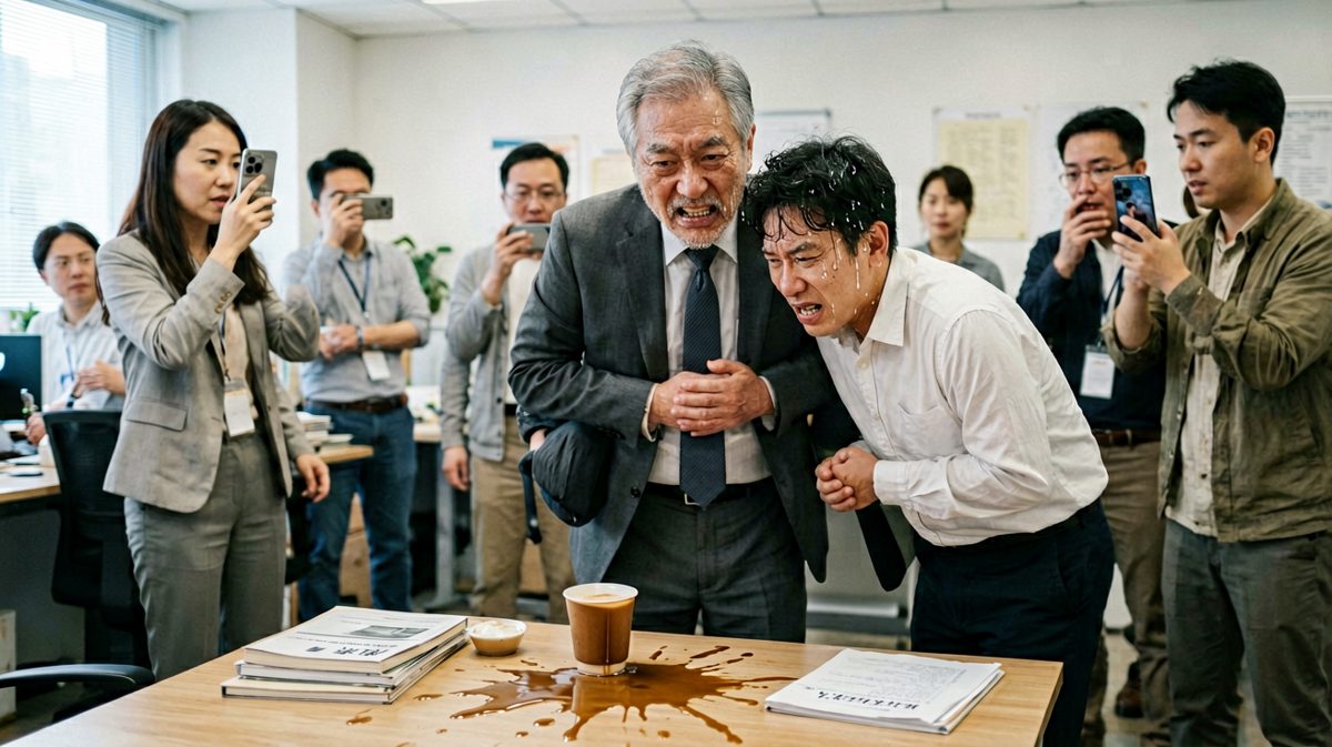 第三格：老板的死亡凝视