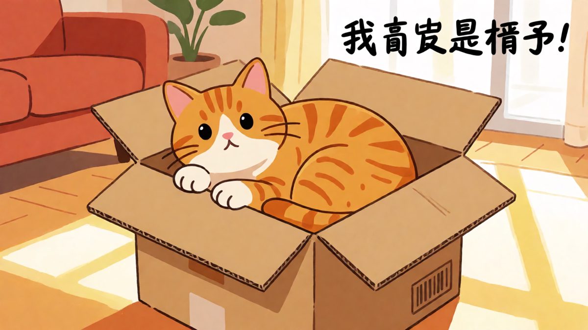 猫咪定理：只要箱子够小，我就能塞进去