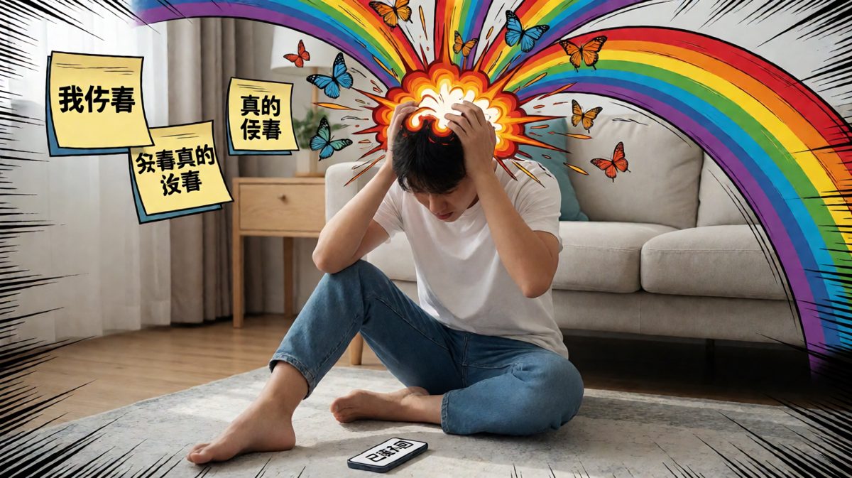 破防瞬间，表面平静内心已炸成烟花