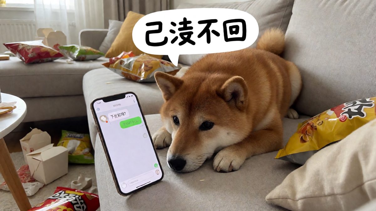 周末有人约我？已读，回个屁，躺平了