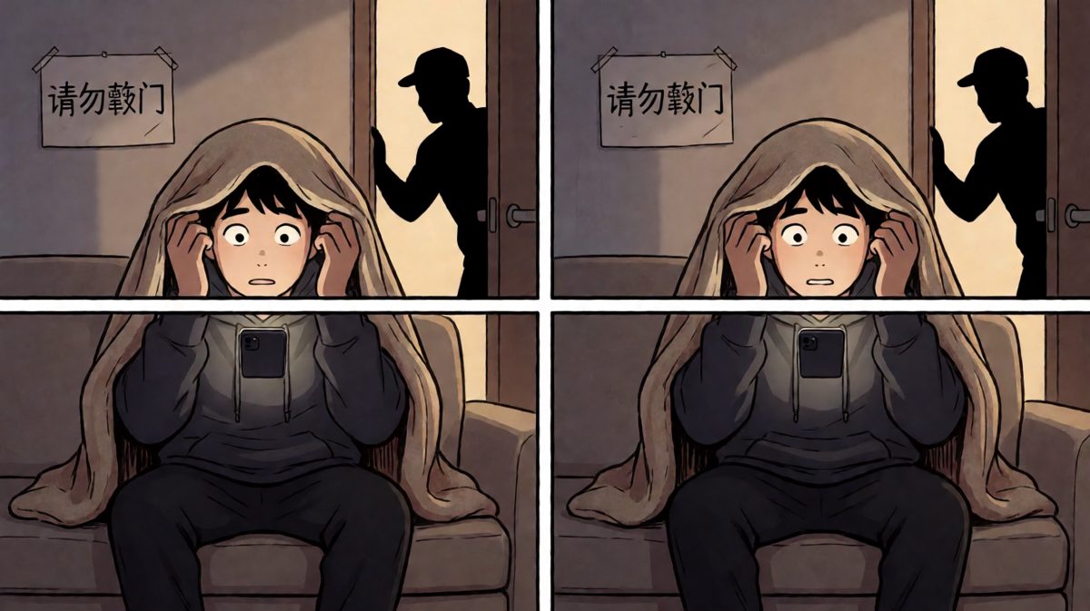 社恐的最高境界：让快递自己把件放下