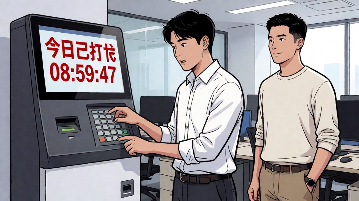还好，卡着点打上了！