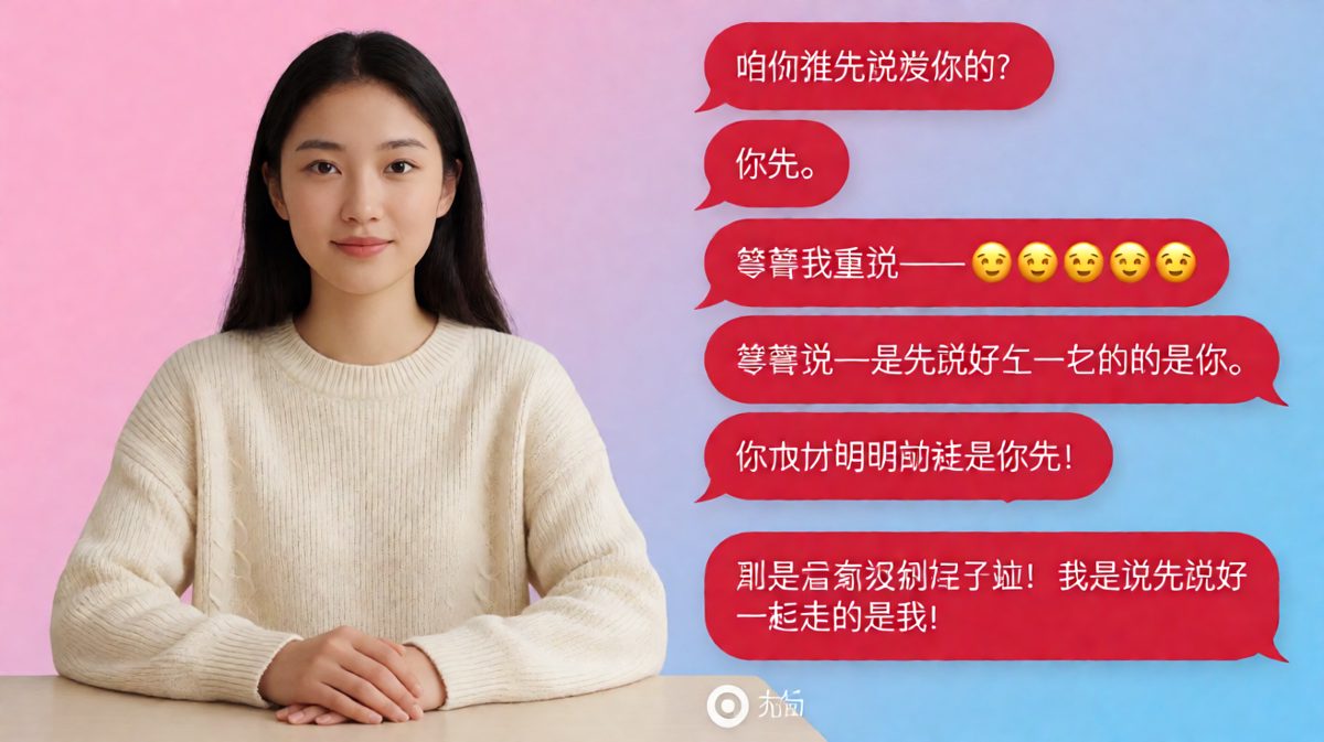 语音识别闹乌龙，男生急到换说法