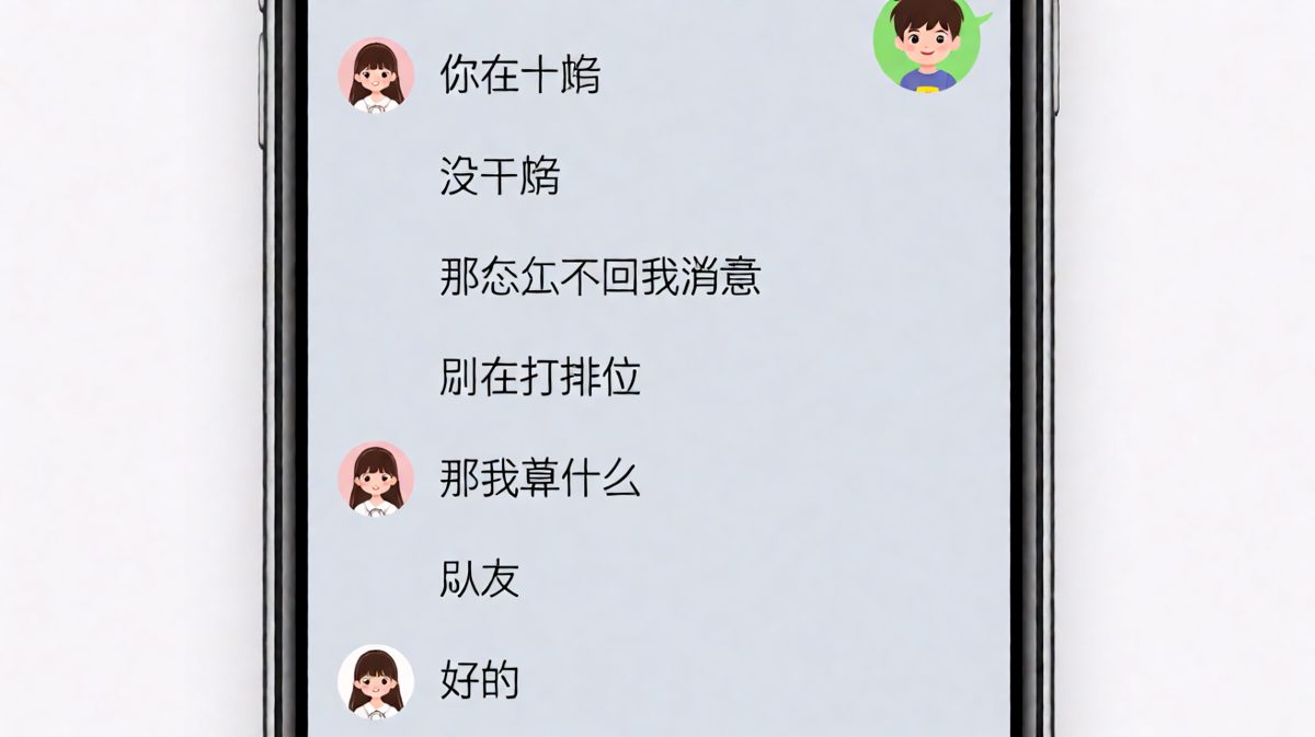 男生精准踩雷，把女朋友问成"队友"，一句"滚"后秒回"好的"进一步引爆笑点
