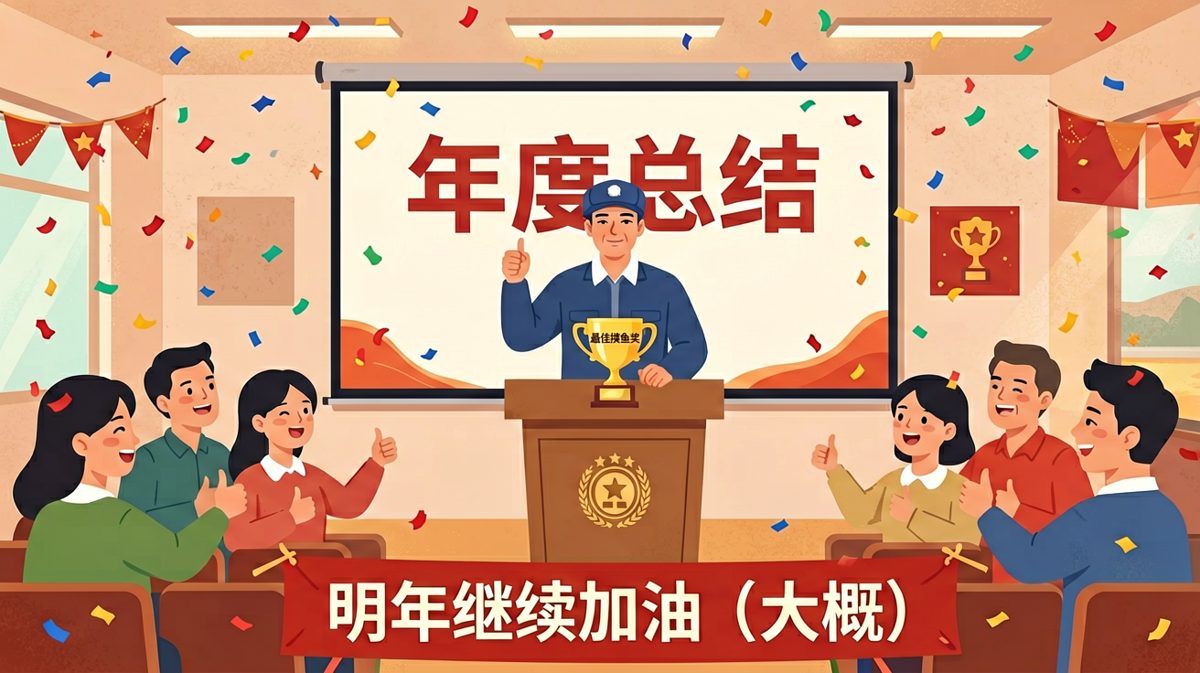 年终总结会：这一年我没干多少事，但请假请得很有条理。
