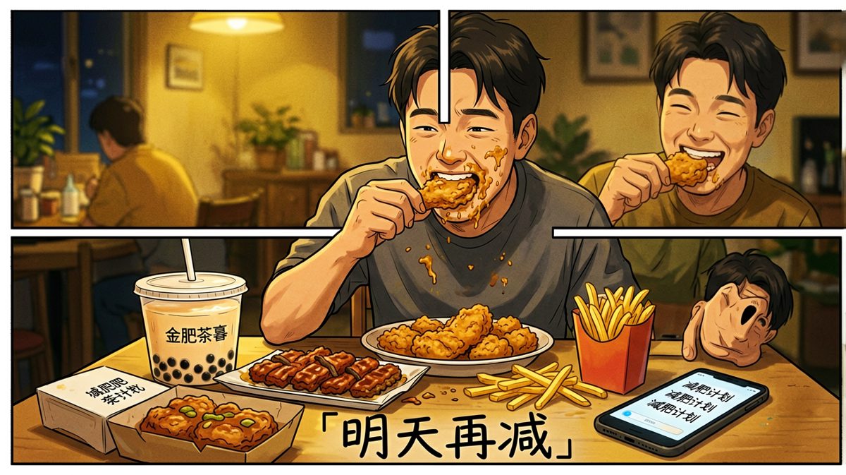 一顿操作猛如虎，宵夜真香无法抗拒。