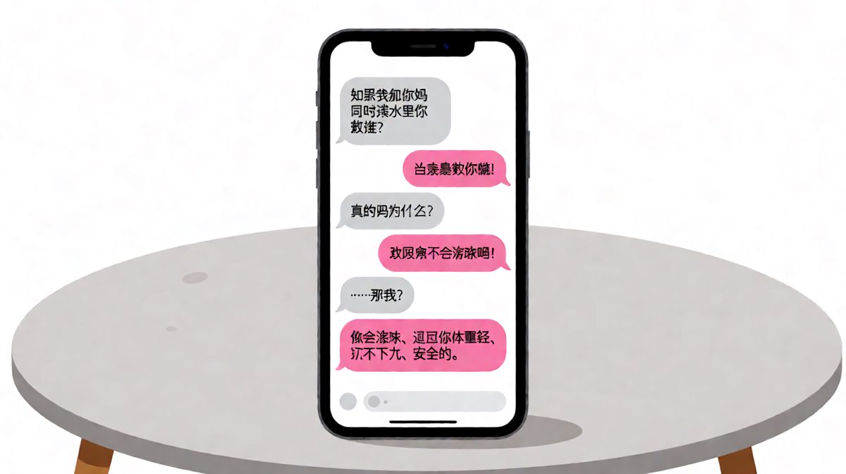 '你会游泳所以安全'——这波我输得心服口服。
