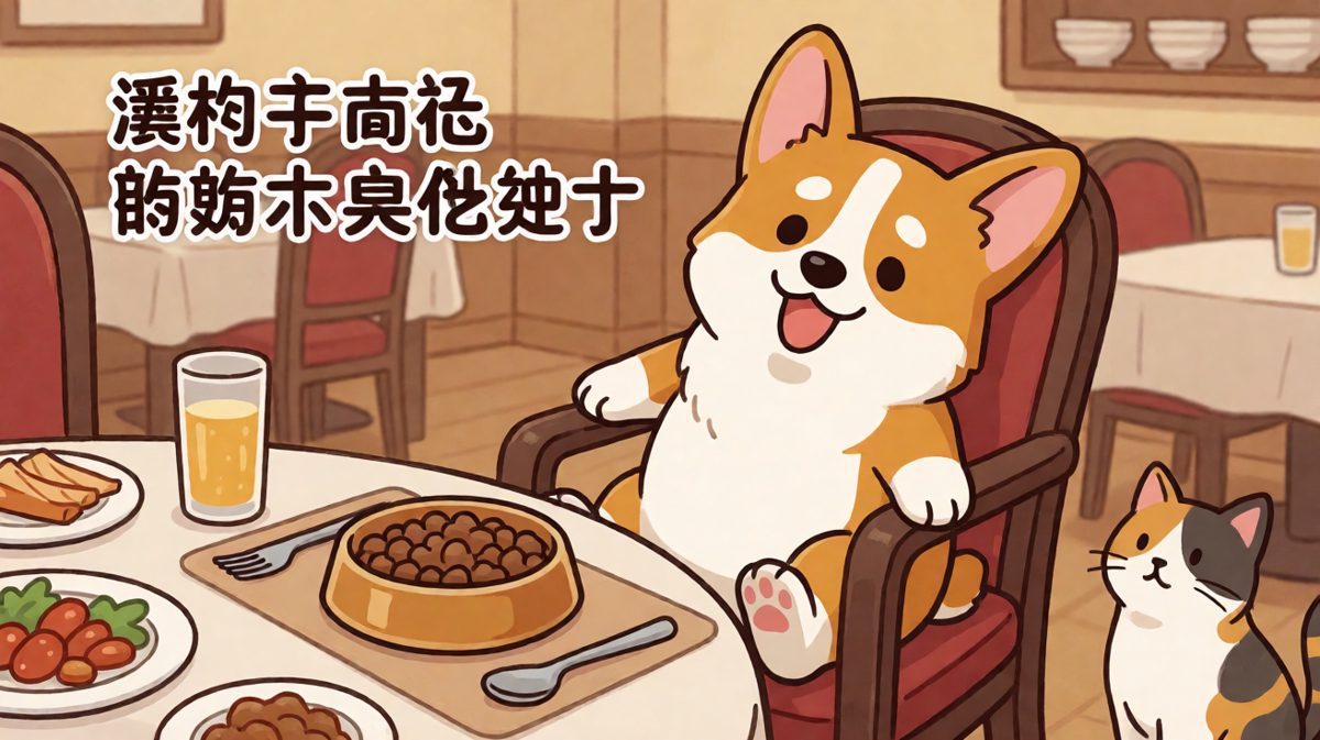 柯基：没看完这条短视频，谁也别想让我吃饭