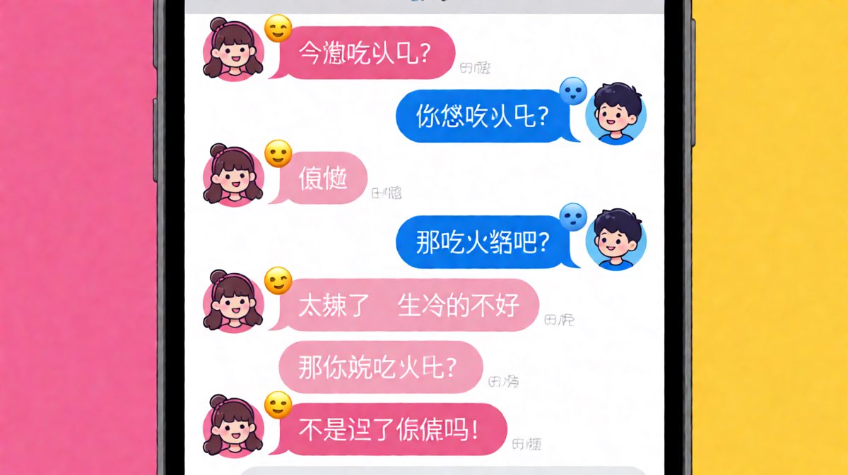 “随便”是情侣间最难解的哲学命题
