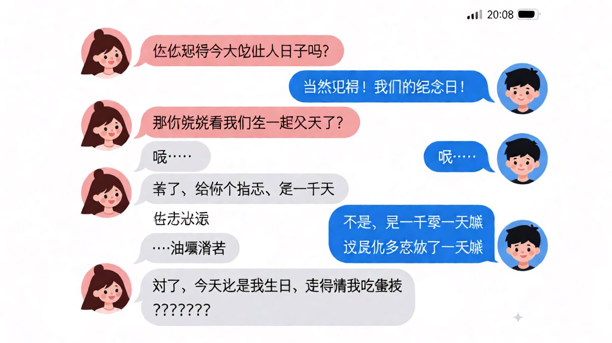 千年万年不如今天你请我吃蛋糕