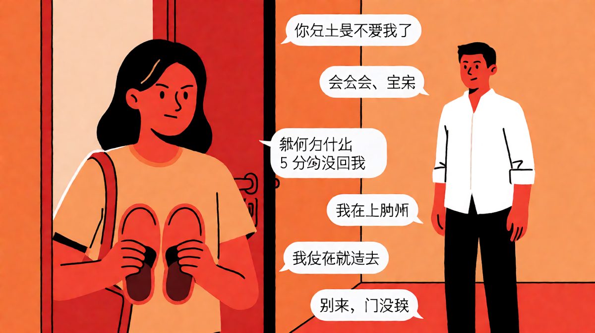 五分钟没回消息引发的'家暴'危机