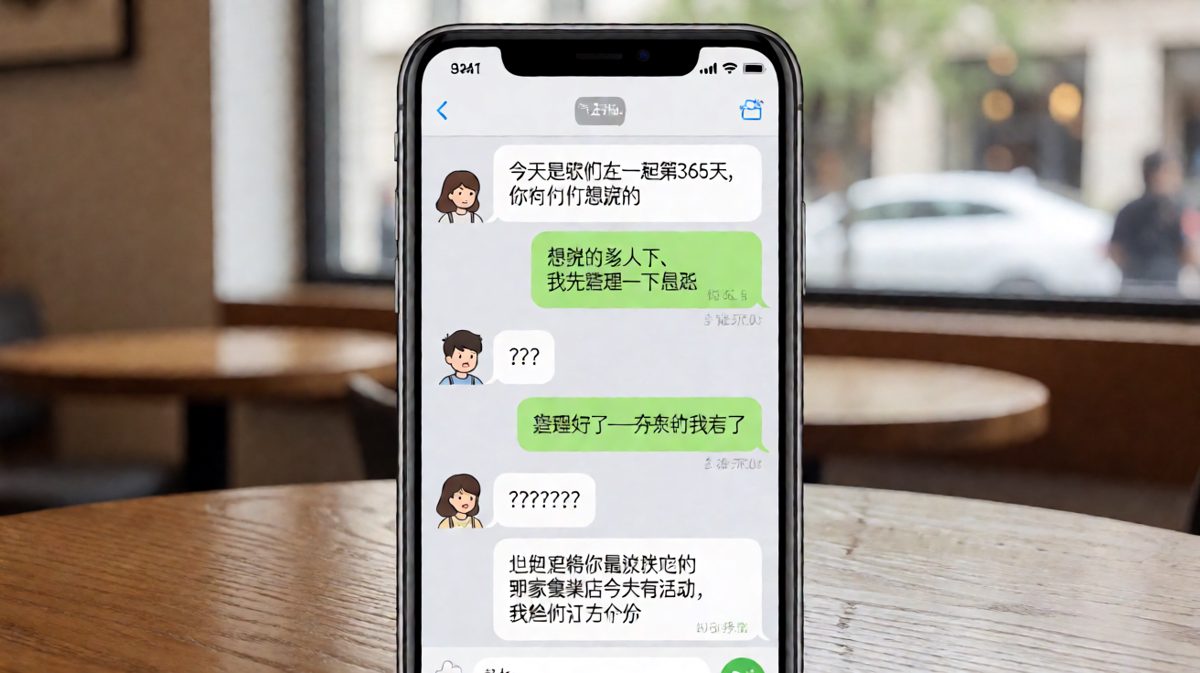 周年纪念日的社死与补救