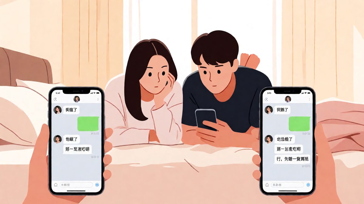 '我也饿了'——然后一起睡着了