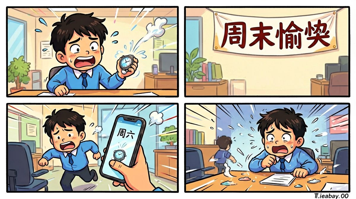 今天是周六……