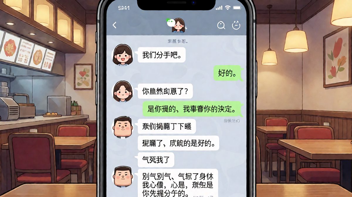 最狠的反转直球让女生无言以对的情侣对话
