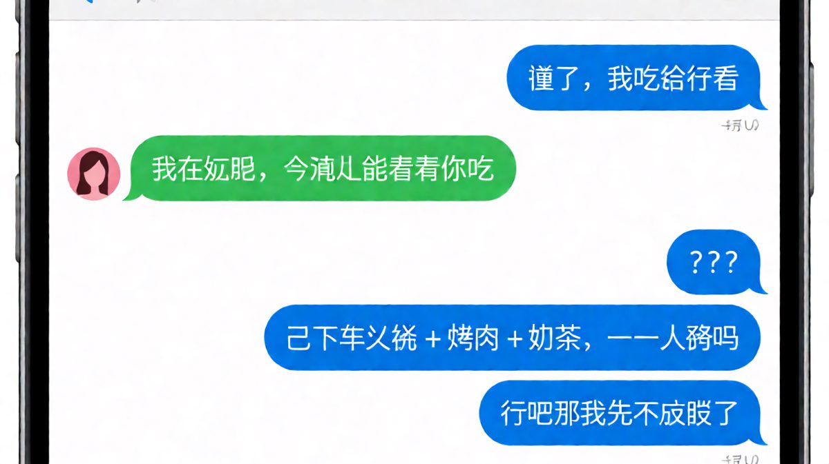 减肥只是嘴上说说，火锅烤肉才是真爱