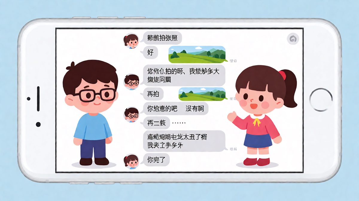 让男朋友拍照的结果——他笑翻了，你气炸了。