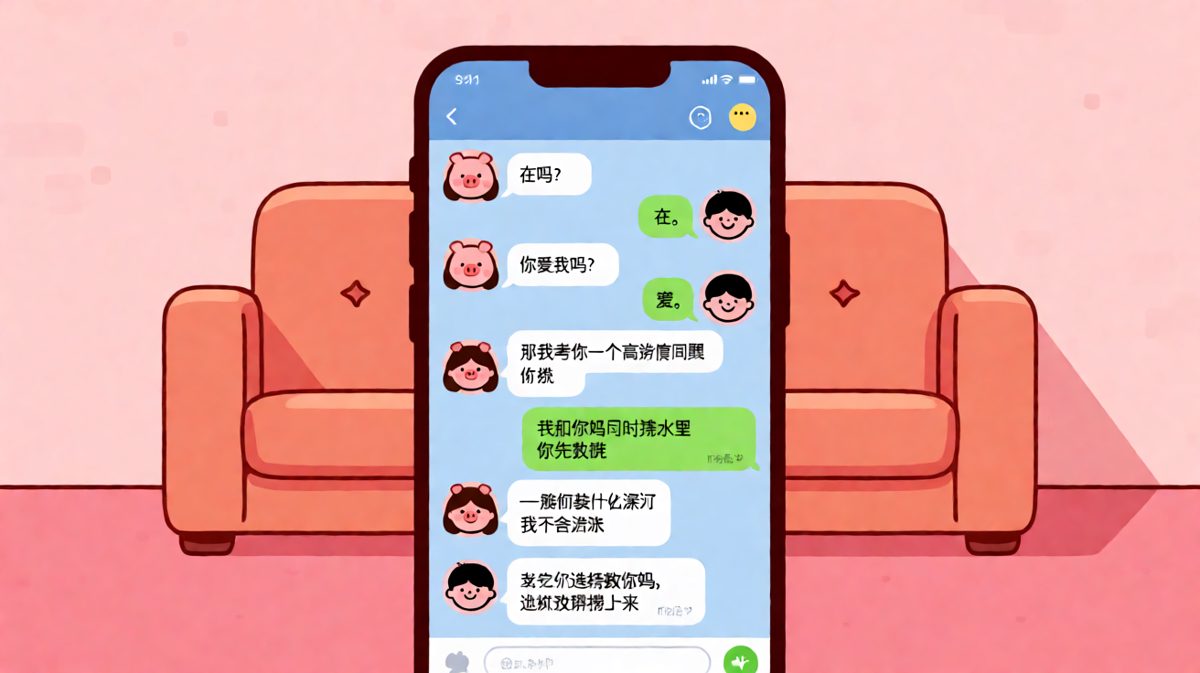 求生欲为零的男友，用逻辑闭环化解送命题