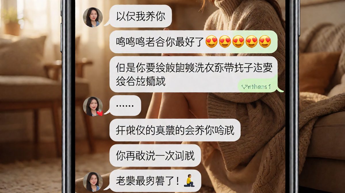 我养你是一时兴起，撤回已来不及