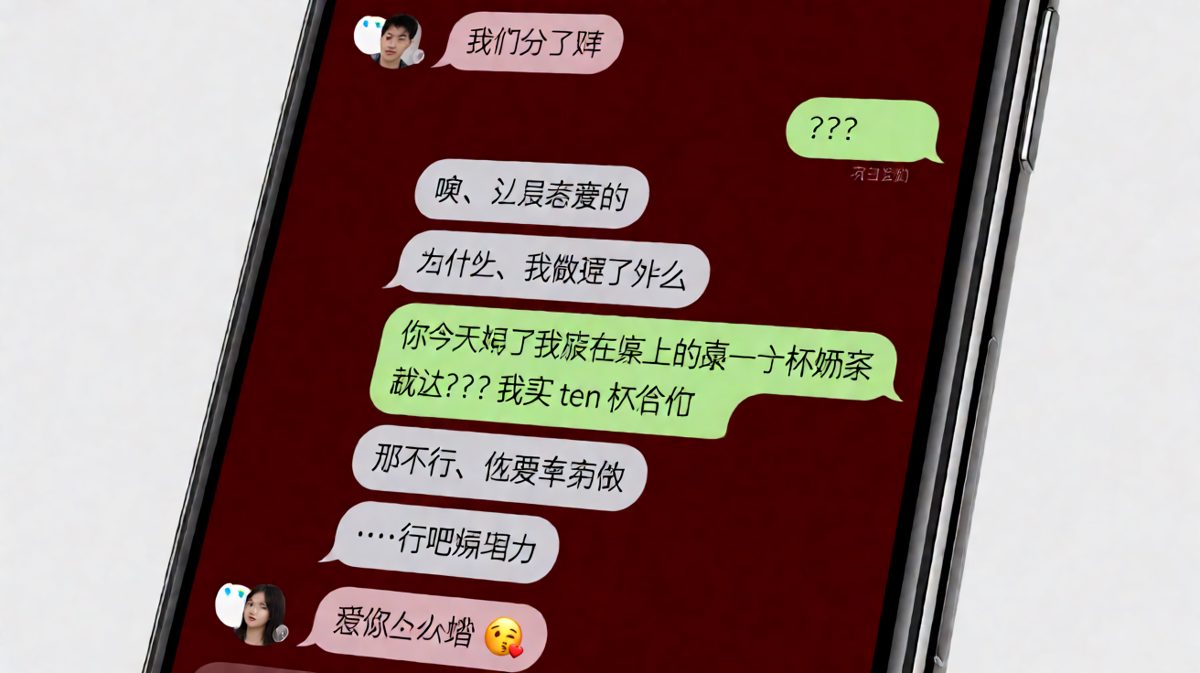 开口就是分手，结局却是求做奶茶