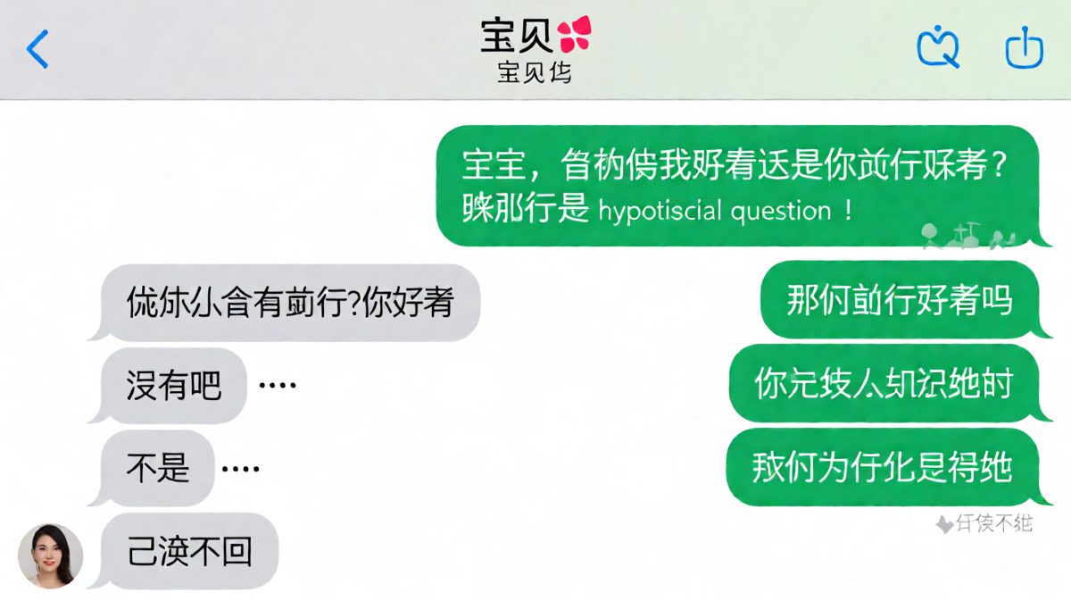 送命题连环炮，男生一步步走向死亡