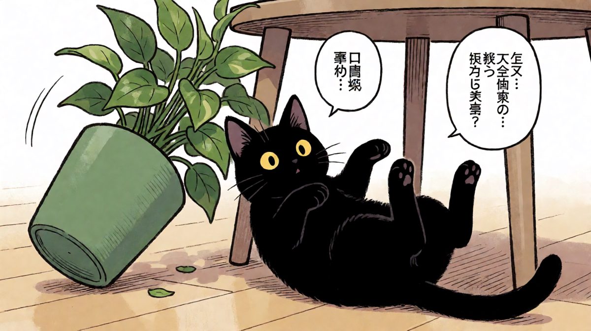 黑猫：我明明是优雅地飞过，为什么变成了自由落体？