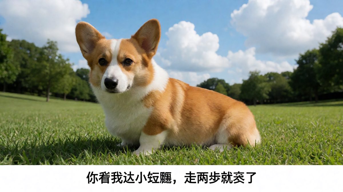 柯基：腿短不是缺点，是可爱的特点！