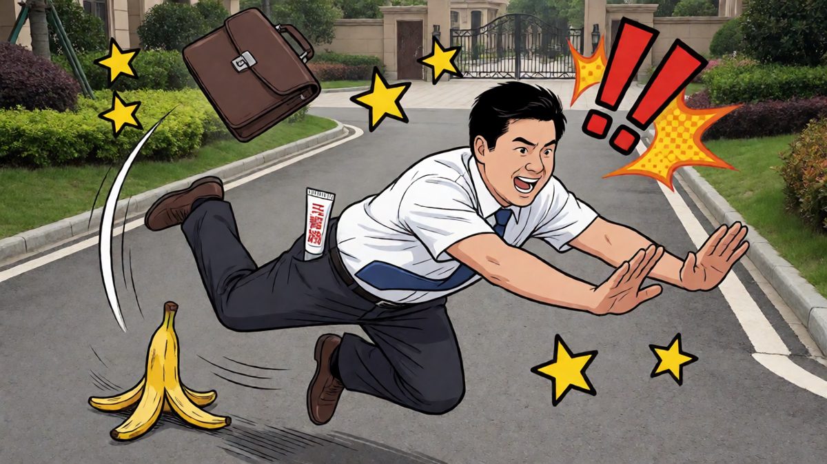就在他迈出第一步时，命运给他上了第一课。