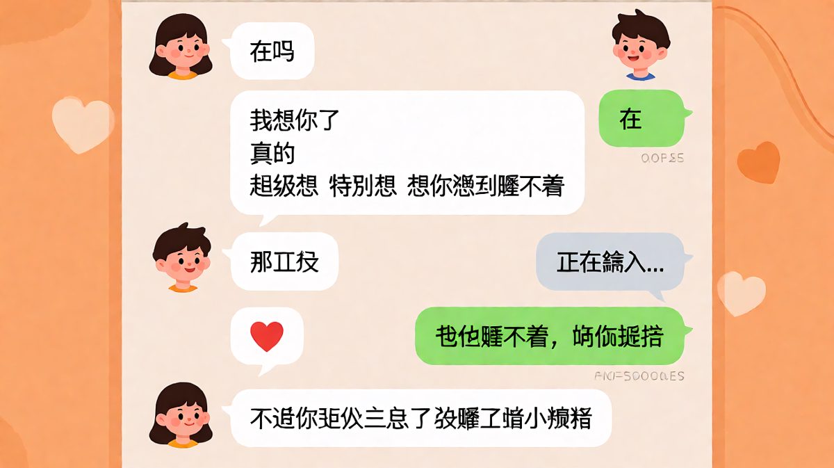 深夜告白反转，原来是为了催睡觉