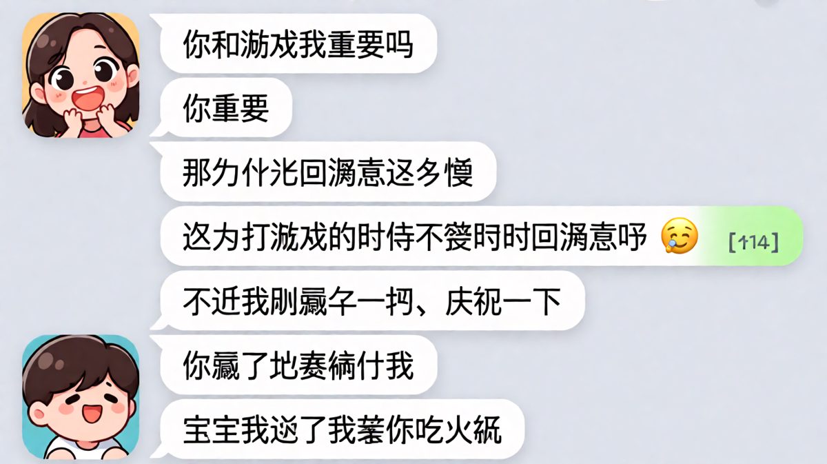 游戏与女友单选题，火锅才是终极解法