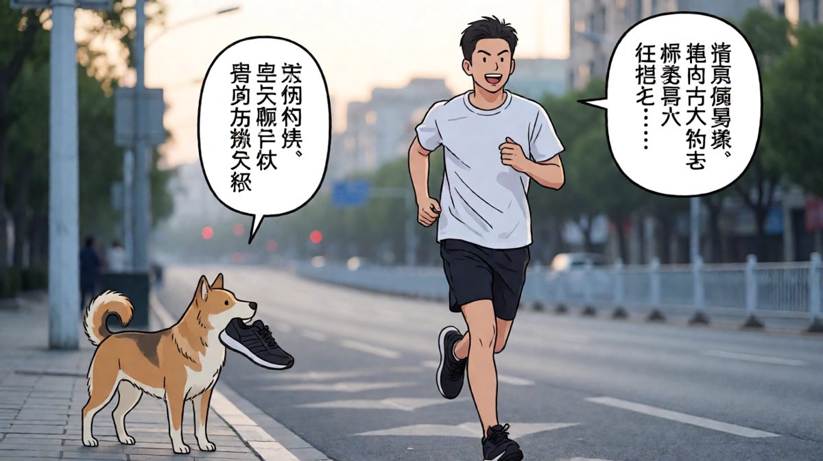 等等……我的鞋呢？！