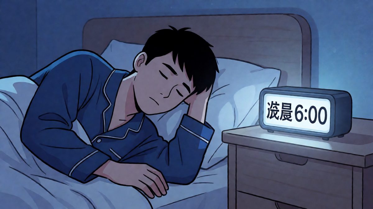 闹钟响了，但我还想睡……