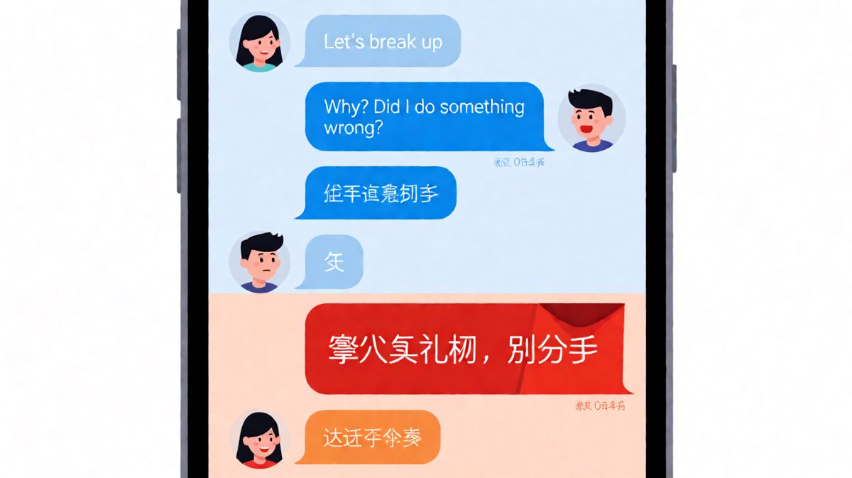 分手威胁的红包化解，直男的最后杀手锏
