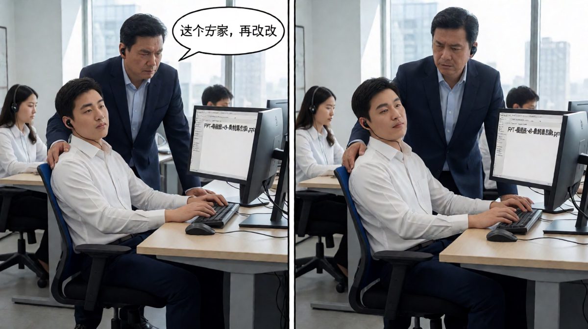 老板突然出现在身后，社死瞬间