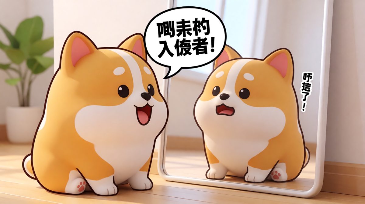 狗：来人啊！有小偷！……等等那是我？