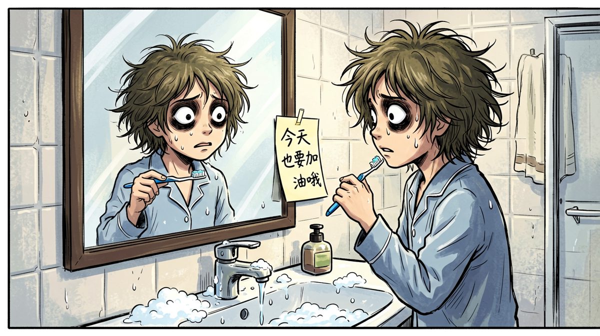 洗漱？不存在的