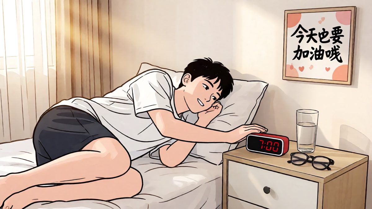 闹钟响了，先打死再说