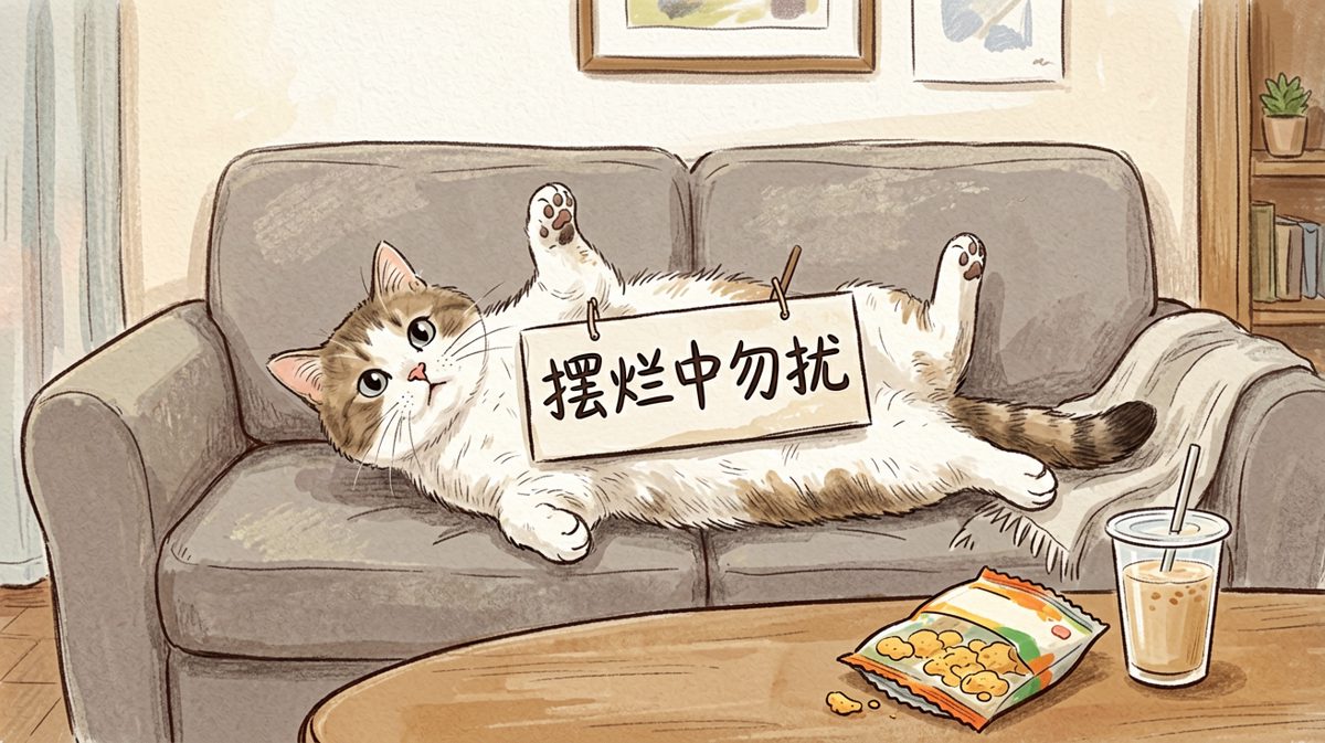 人生苦短，先摆为敬