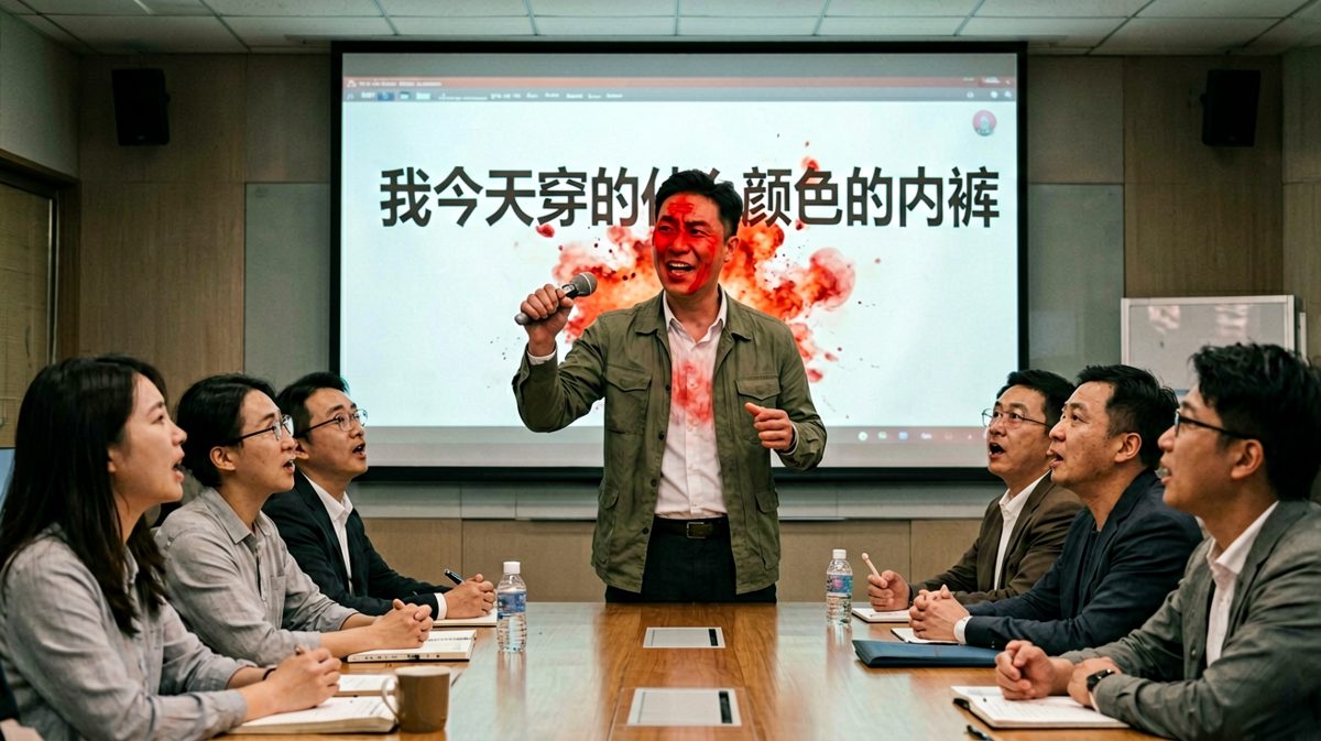 当投影仪突然切回共享屏幕时