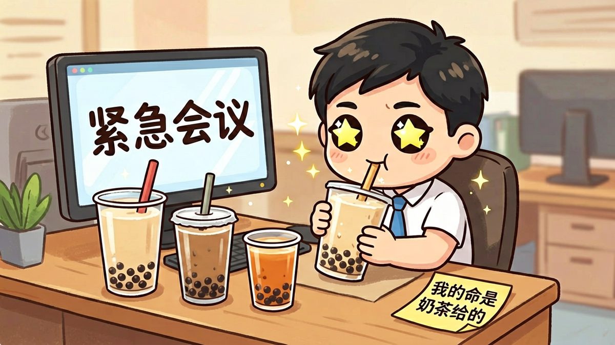 奶茶到胃，方案到位