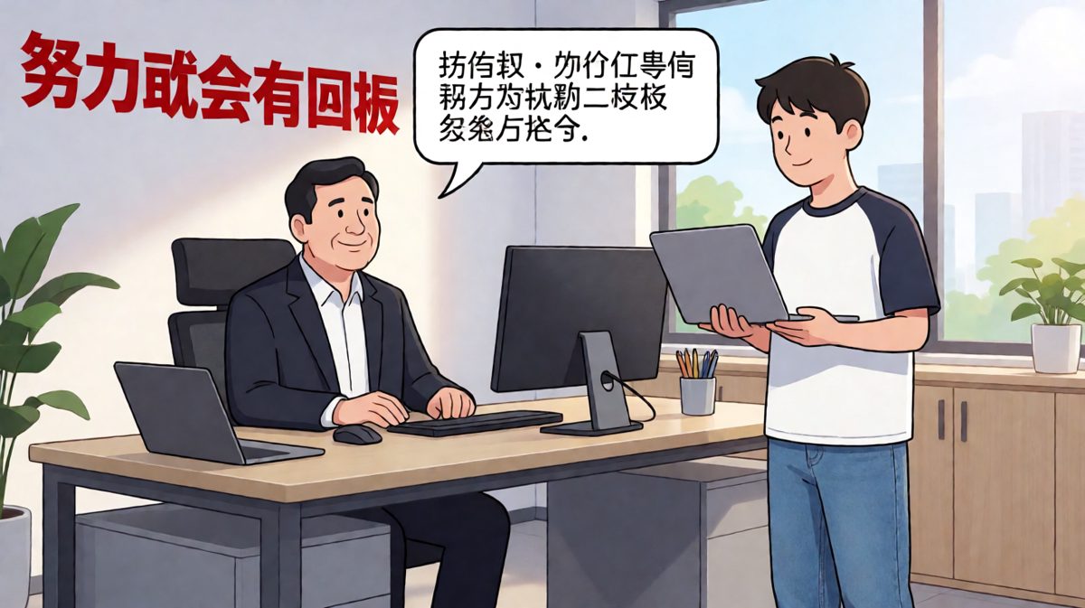 员工鼓起勇气请求加薪，老板答应涨50%，员工激动时老板补刀：从你工资里扣