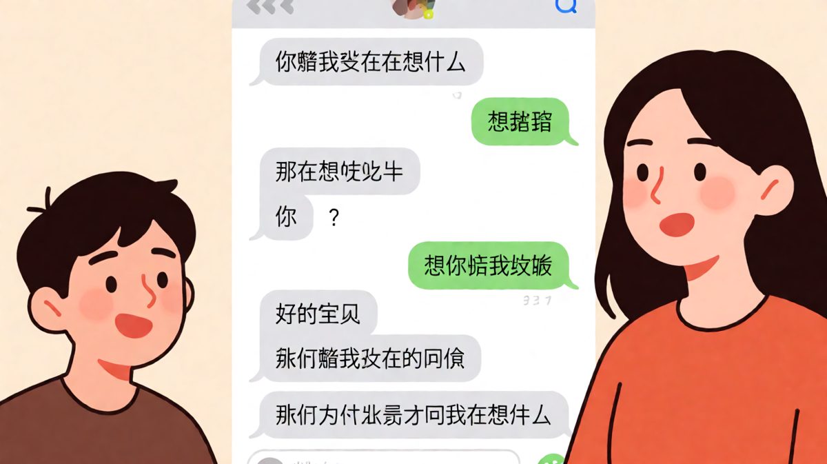 女生连环追问，男生招招中招