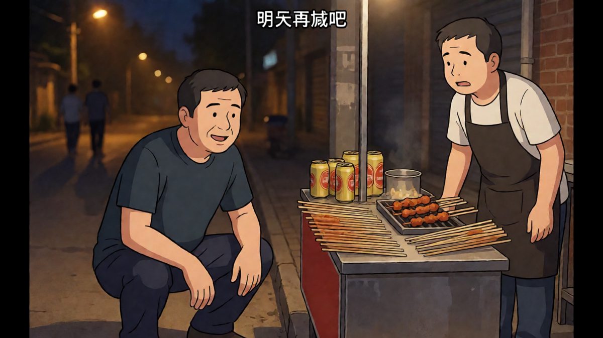 最后一顿，明天一定开始减肥。