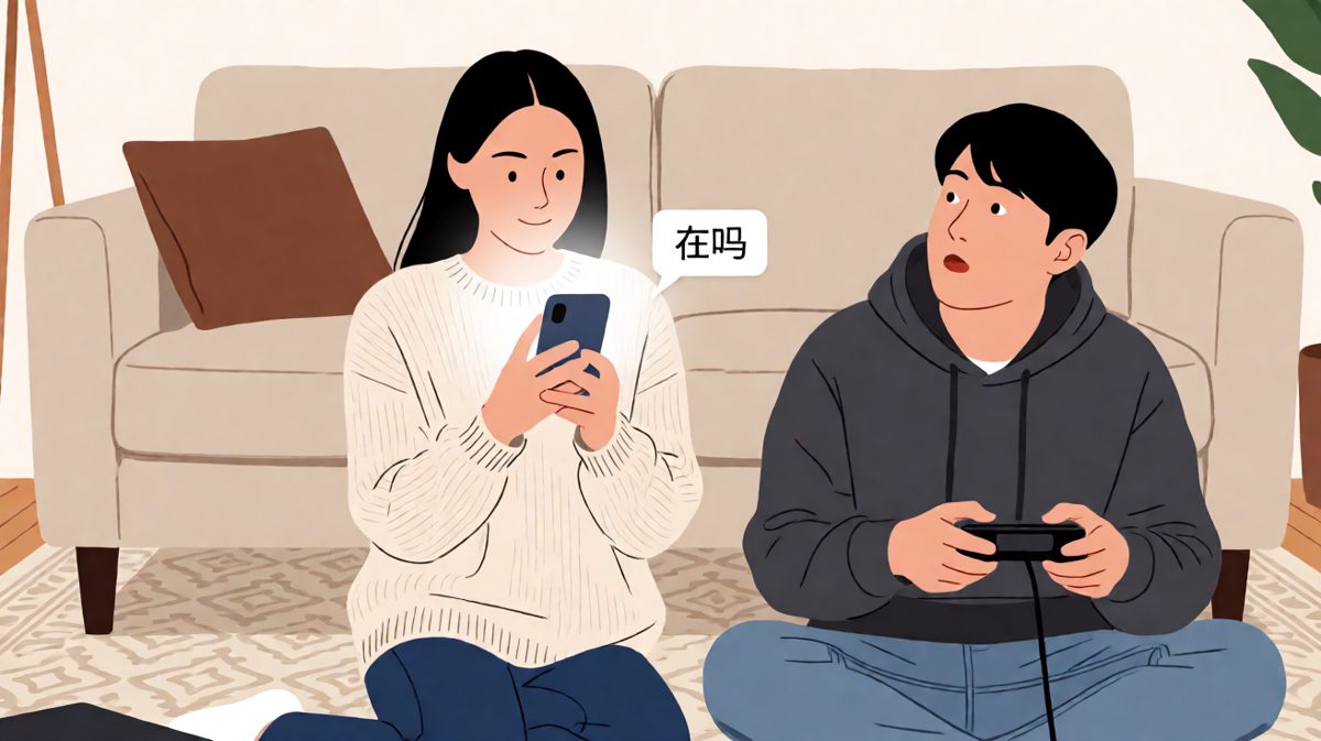 她说在吗，他刚打开王者——社死倒计时开始