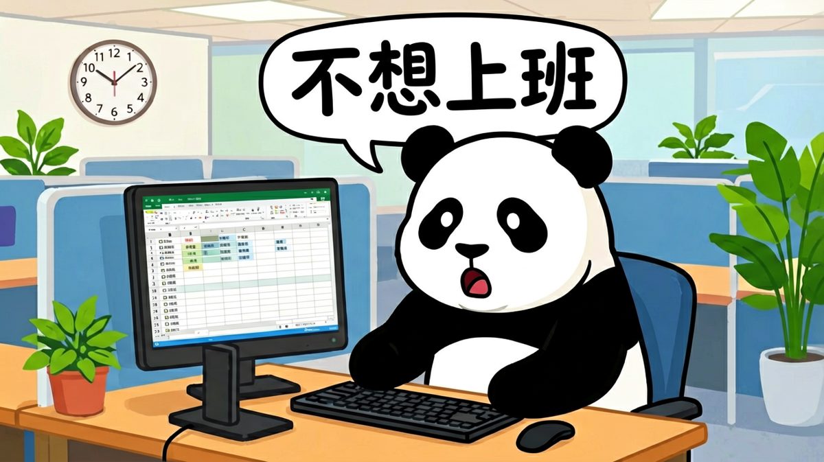 周一早上的我，灵魂已离家出走