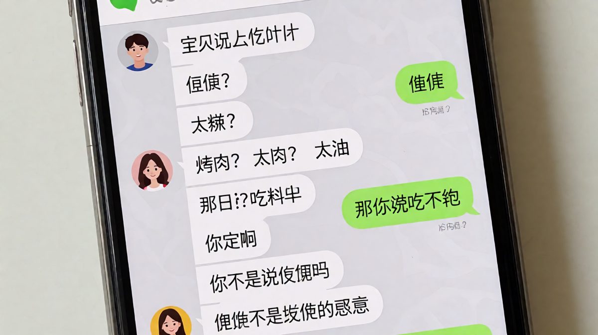 '随便'是情侣对话中最危险的词，男生今天又踩雷了。