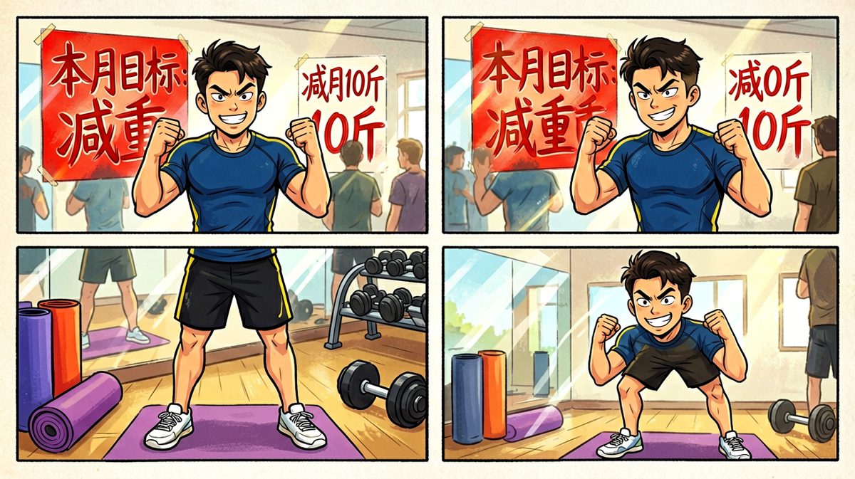 第一天：满血出战，誓死减肥