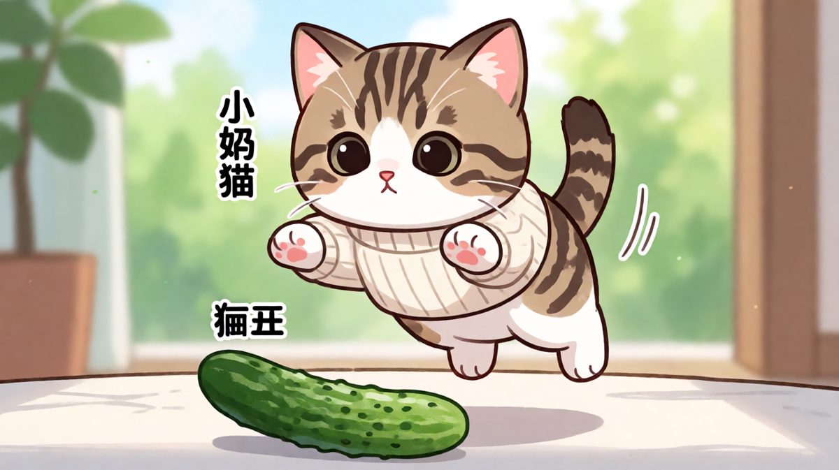 猫咪：这不是菜！这是龙的传人！