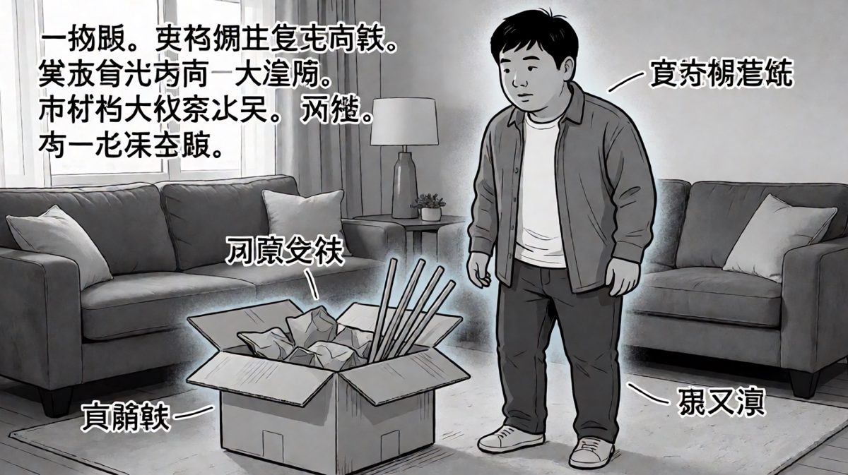 拆快递的瞬间，我的世界崩塌了