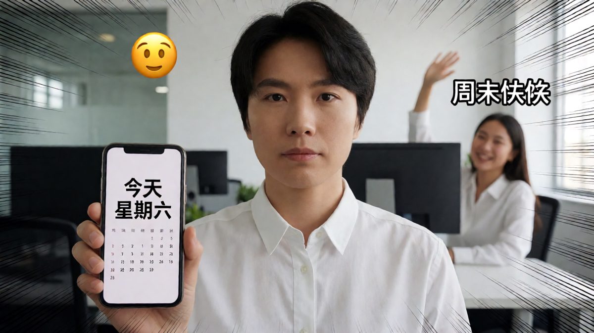 闹钟没坏，是世界错了。